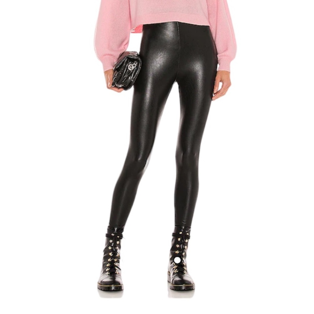 Commando Control Faux Leather Leggings